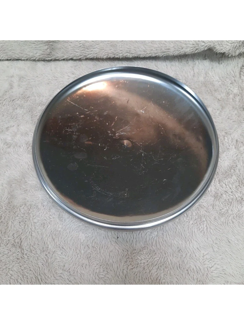 Vintage Revere Ware Stainless Steel 11.5-inch Lid